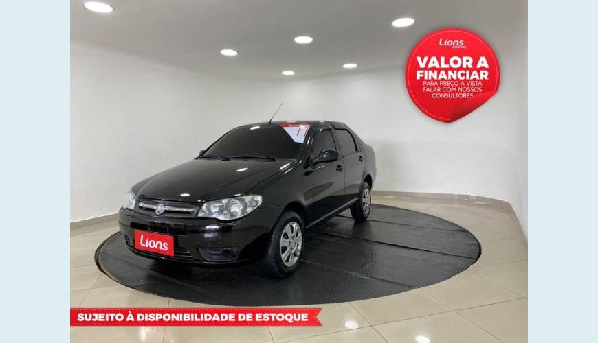 FIAT SIENA FIRE 1.0 8V FLEX - PRETO - 2011 Foto 1 (Grande)