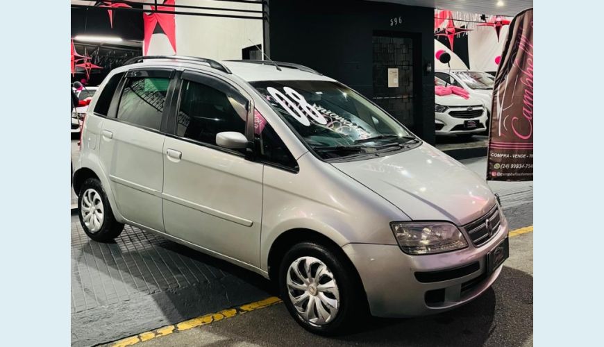 FIAT IDEA ELX 1.4 MPI FIRE FLEX 8V 5P - PRATA - 2008 Foto 1 (Grande)
