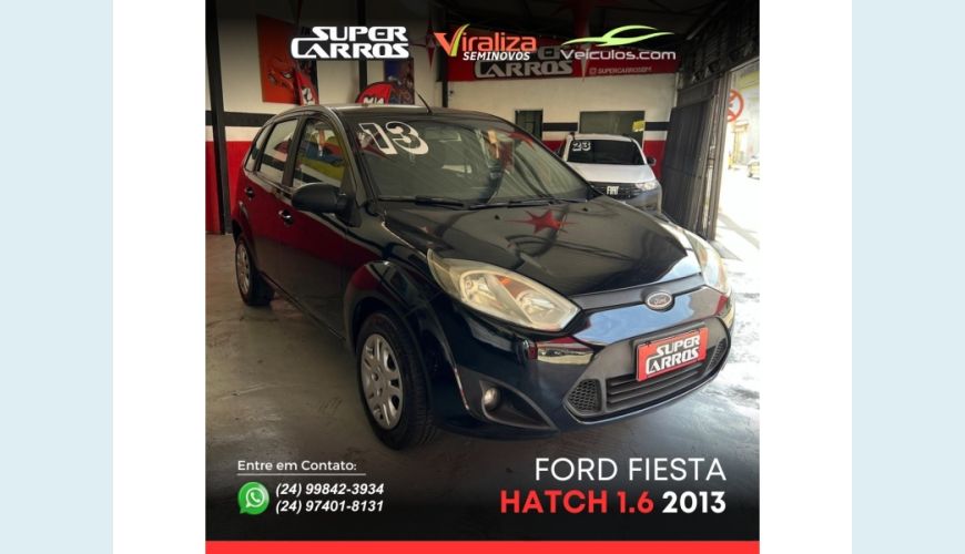 FORD FIESTA - PRETO - 2013 Foto 1 (Grande)