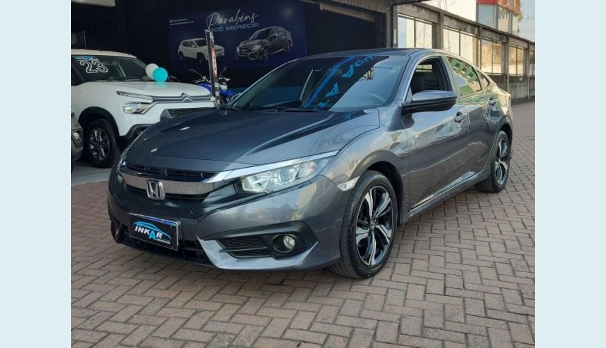 HONDA CIVIC - CINZA - 2018 Foto 1 (Grande)