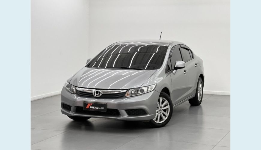 HONDA CIVIC LXS AT - CINZA - 2015 Foto 1 (Grande)