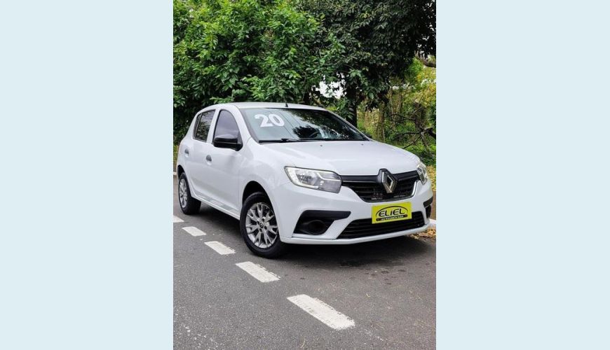 RENAULT SANDERO LIFE10MT - BRANCO - 2020 Foto 1 (Grande)