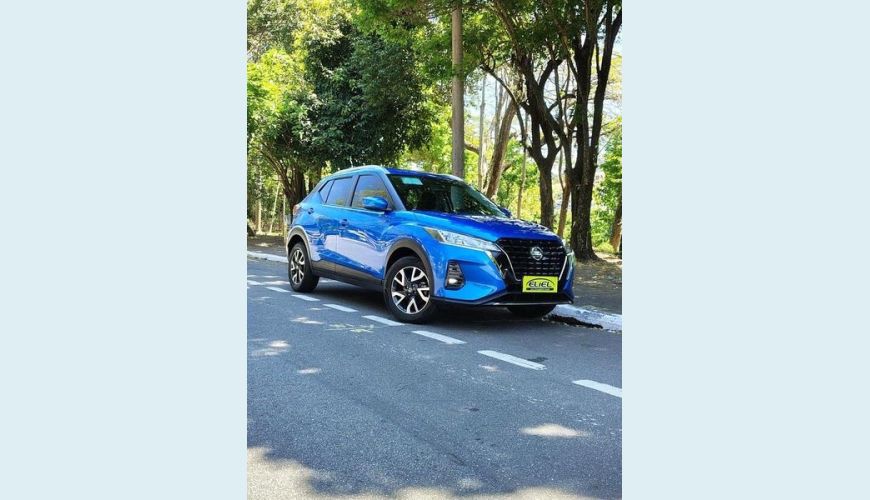 NISSAN KICKS SENSE CVT - AZUL - 2022 Foto 1 (Grande)