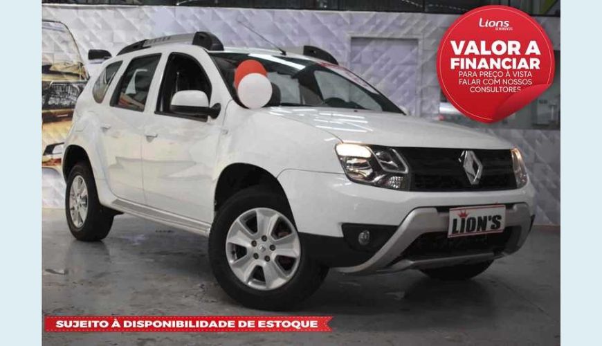 RENAULT DUSTER 1.6 16V DYNAMIQUE FLEX - BRANCO - 2016 Foto 1 (Grande)