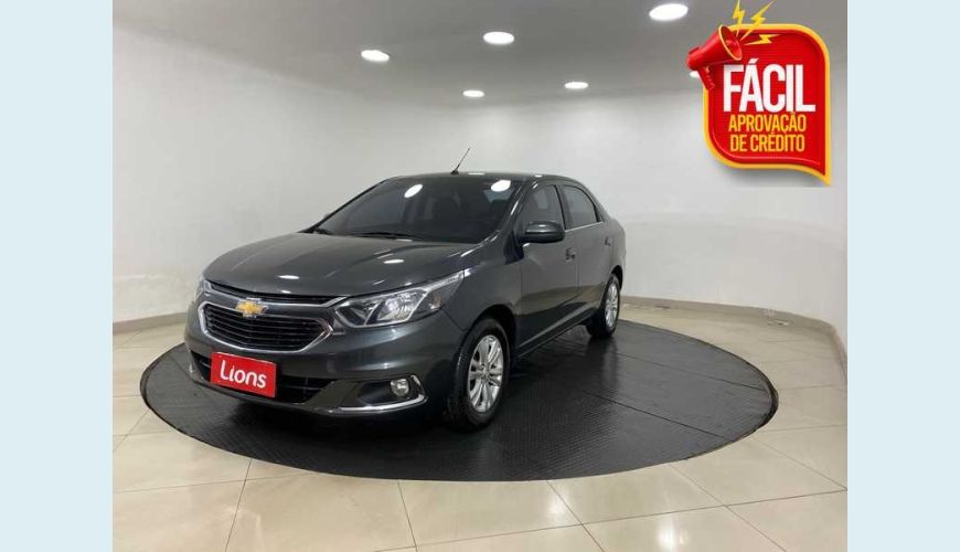 CHEVROLET COBALT LTZ 1.8 8V AUT. FLEX - CINZA - 2018 Foto 1 (Grande)