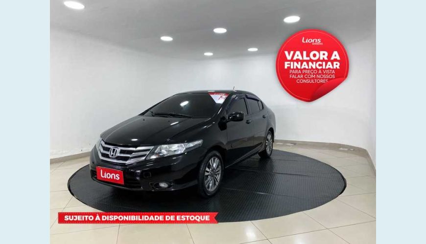 HONDA CITY LX 1.5 CVT FLEX - PRETO - 2014 Foto 1 (Grande)