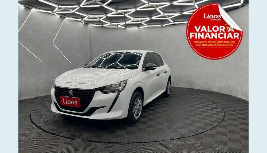 PEUGEOT 208 LIKE 1.0 FLEX - BRANCO - 2023 Foto 1 (Grande)