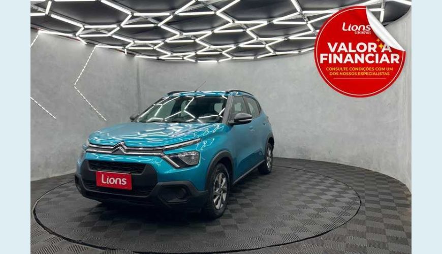 CITROËN C3 FEEL 1.0 FLEX - AZUL - 2023 Foto 1 (Grande)