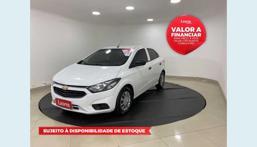 CHEVROLET ONIX 1.0 FLEX - BRANCO - 2020 Foto 1 (Grande)