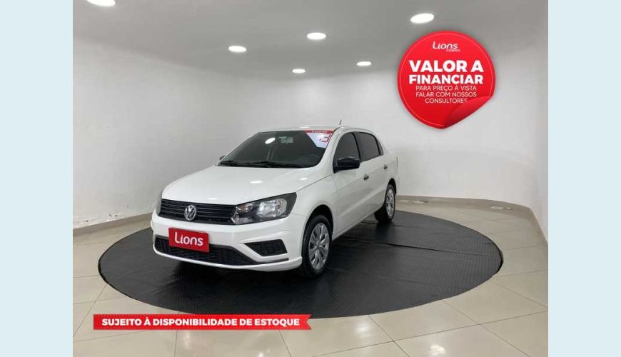 VOLKSWAGEN VOYAGE 1.6 MSI 8V FLEX - BRANCO - 2019 Foto 1 (Grande)