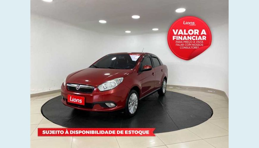 FIAT GRAND SIENA EVO ATTRACTIVE 1.4 8V FLEX - VERMELHO - 2013 Foto 1 (Grande)