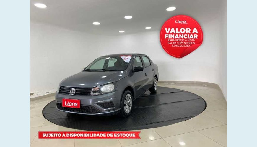 VOLKSWAGEN VOYAGE 1.6 MSI 8V FLEX - CINZA - 2021 Foto 1 (Grande)
