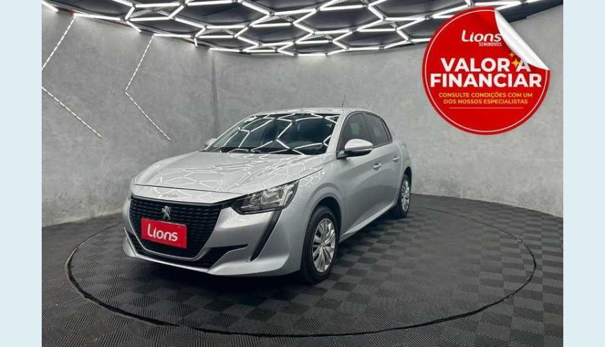 PEUGEOT 208 LIKE 1.6 FLEX - PRATA - 2022 Foto 1 (Grande)