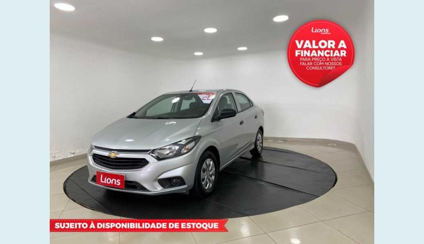 CHEVROLET ONIX PLUS 1.0 TURBO FLEX AUT. - PRATA - 2020 Foto 1 (Grande)