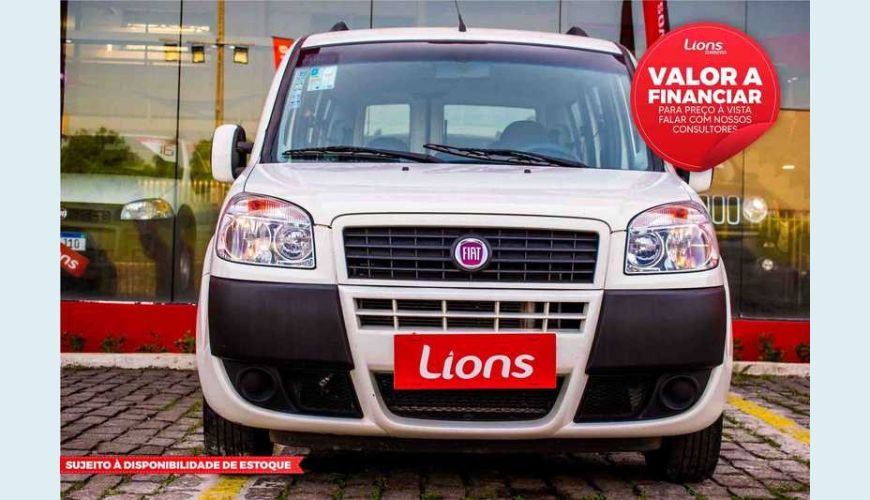 FIAT DOBLO ESSENCE 1.8 7L FLEX - BRANCO - 2017 Foto 1 (Grande)
