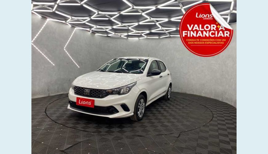 FIAT ARGO 1.0 FLEX - BRANCO - 2021 Foto 1 (Grande)