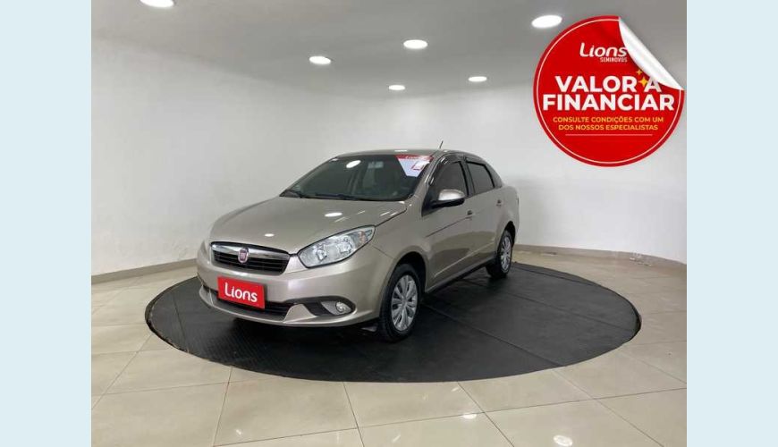 FIAT GRAND SIENA EVO ATTRACTIVE 1.4 8V FLEX - BEGE - 2013 Foto 1 (Grande)