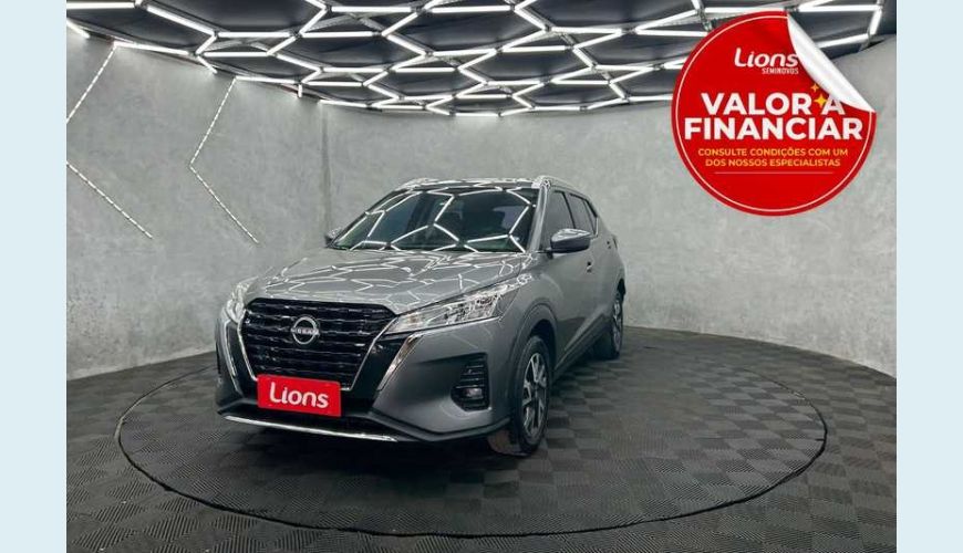 NISSAN KICKS SENSE CVT 1.6 FLEX - PRATA - 2024 Foto 1 (Grande)