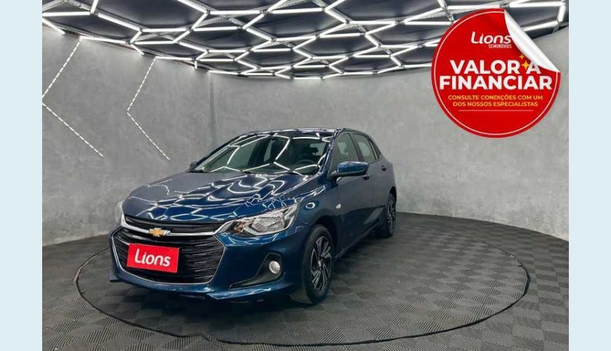 CHEVROLET ONIX LT 1.0 TURBO - AZUL - 2024 Foto 1 (Grande)