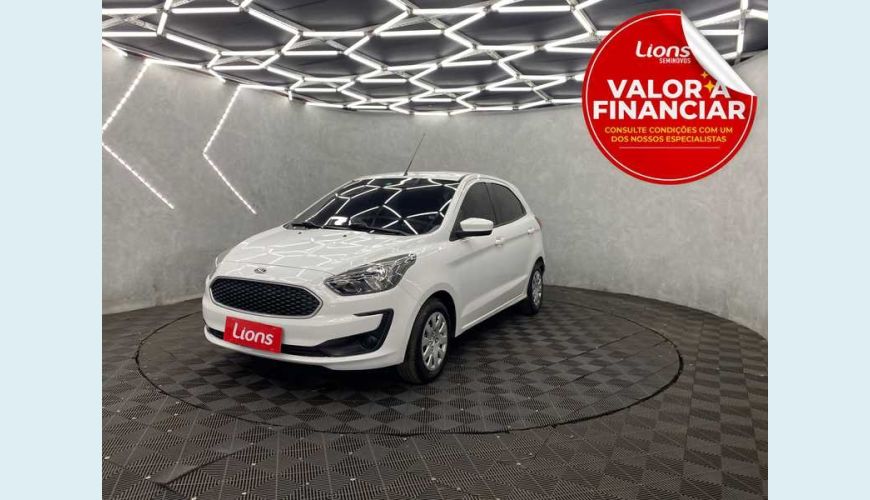 FORD KA 1.0 SE FLEX - BRANCO - 2021 Foto 1 (Grande)