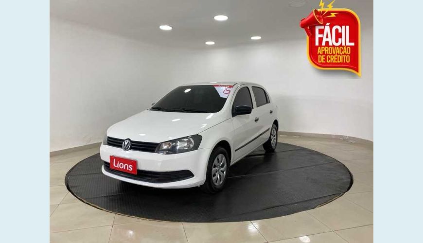 VOLKSWAGEN GOL 1.0 TEC SPECIAL FLEX 4P - BRANCO - 2015 Foto 1 (Grande)