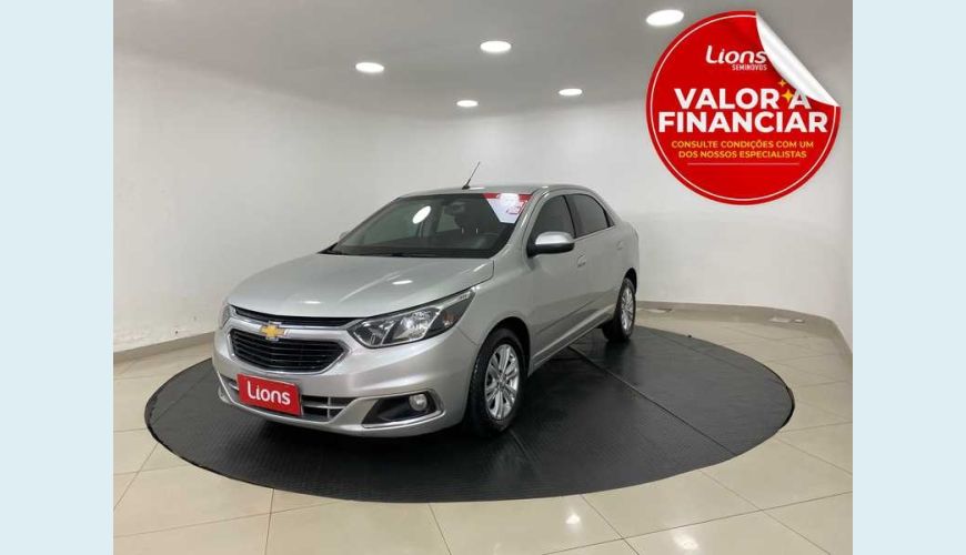 CHEVROLET COBALT 1.8 8V ECONOFLEX LTZ AUTO - PRATA - 2019 Foto 1 (Grande)