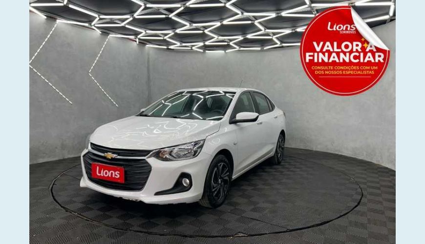 CHEVROLET ONIX PLUS LT 1.0 - BRANCO - 2024 Foto 1 (Grande)