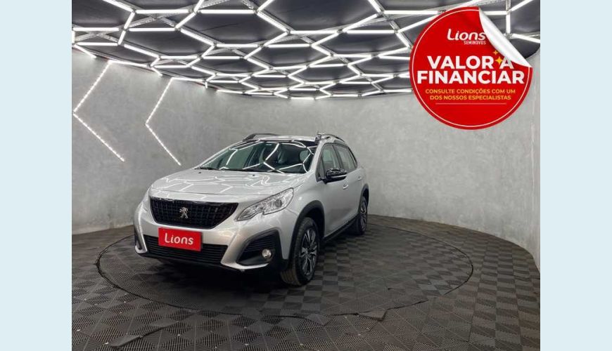 PEUGEOT 208 LIKE 1.0 FLEX - PRATA - 2023 Foto 1 (Grande)