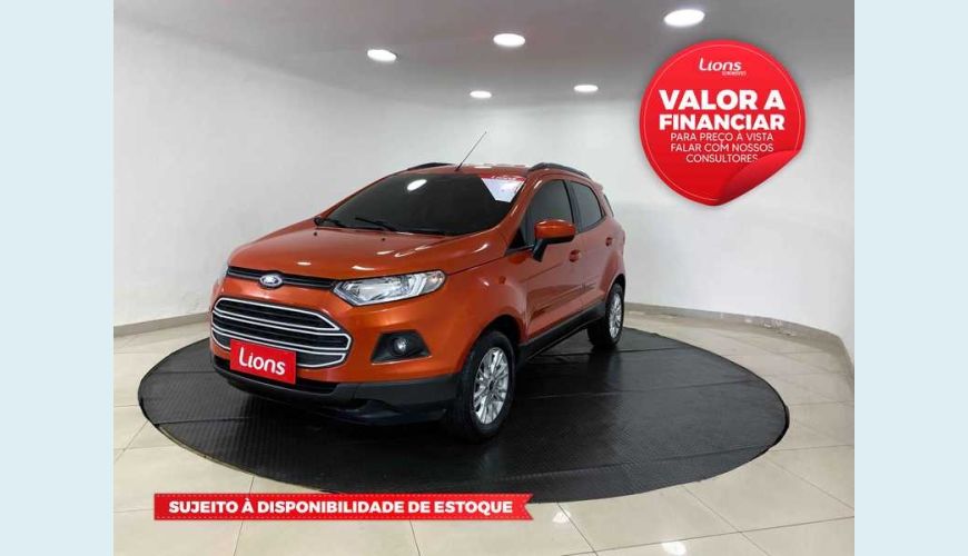 FORD ECOSPORT ECOSPORT TITANIUM 2.0 16V POWERSHIFT FLEX - LARANJA - 2014 Foto 1 (Grande)