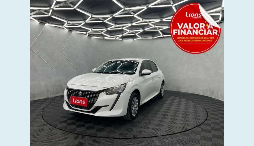PEUGEOT 208 LIKE 1.6 FLEX - BRANCO - 2021 Foto 1 (Grande)
