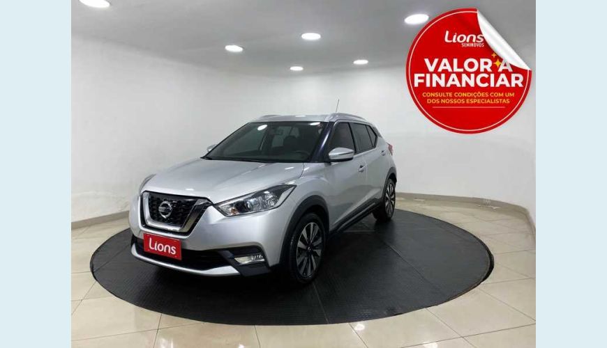 NISSAN KICKS 1.6 SV CVT FLEX - PRATA - 2019 Foto 1 (Grande)