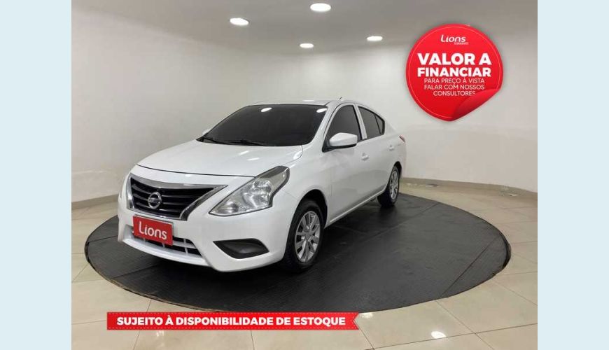 NISSAN VERSA 1.0 12V FLEX - BRANCO - 2016 Foto 1 (Grande)