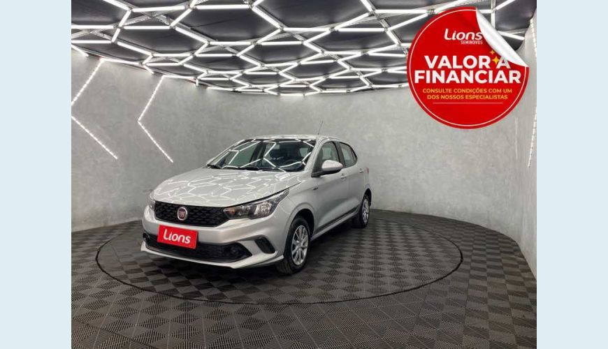 FIAT ARGO DRIVE 1.0 FIREFLY FLEX - PRATA - 2020 Foto 1 (Grande)