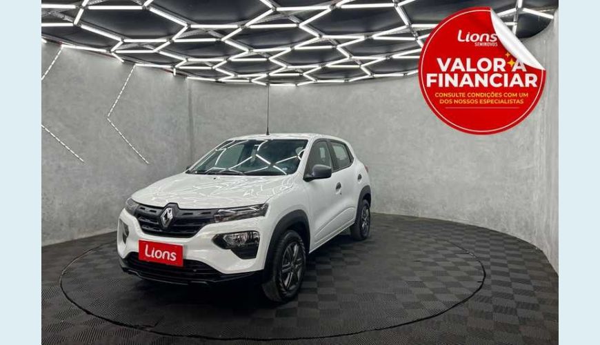 RENAULT KWID ZEN 1.0 12V SCE FLEX - BRANCO - 2024 Foto 1 (Grande)