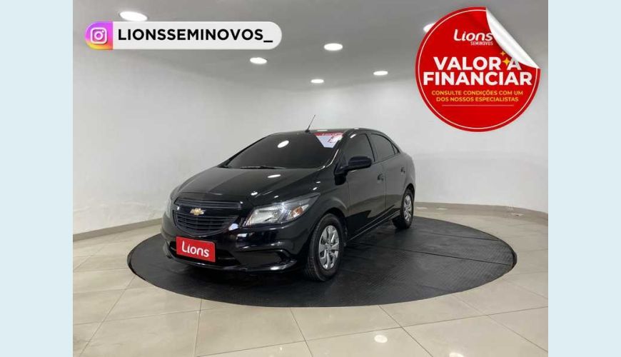 CHEVROLET PRISMA 1.0 JOY SPE/4 - PRETO - 2019 Foto 1 (Grande)