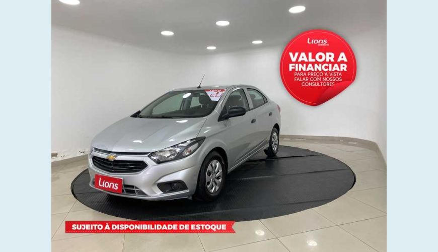 CHEVROLET ONIX PLUS 1.0 TURBO FLEX AUT. - PRATA - 2020 Foto 1 (Grande)