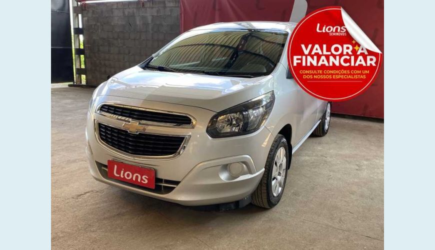 CHEVROLET SPIN LS 5S 1.8 (FLEX) - PRATA - 2018 Foto 1 (Grande)