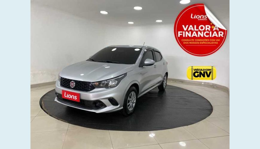 FIAT ARGO DRIVE 1.0 FIREFLY FLEX - PRATA - 2019 Foto 1 (Grande)