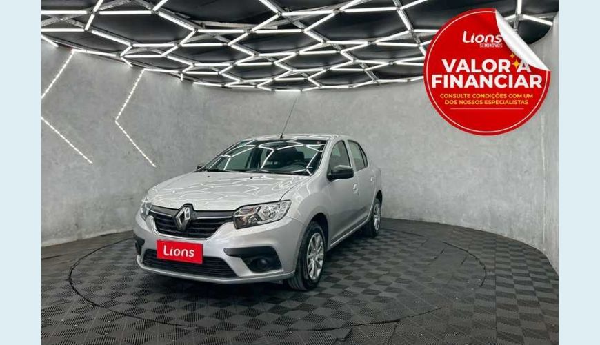 RENAULT LOGAN ZEN 1.0 12V SCE FLEX - PRATA - 2022 Foto 1 (Grande)