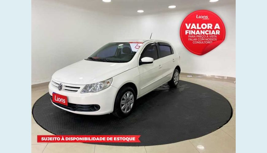 VOLKSWAGEN GOL 1.0 MI TOTAL FLEX 8V 4P - BRANCO - 2013 Foto 1 (Grande)