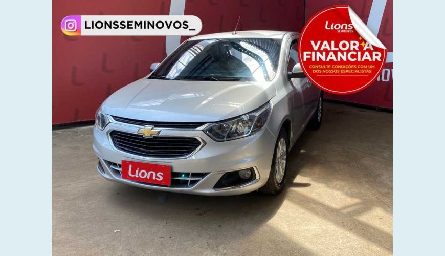 CHEVROLET COBALT LTZ 1.8 8V AUT. FLEX - PRATA - 2018 Foto 1 (Grande)