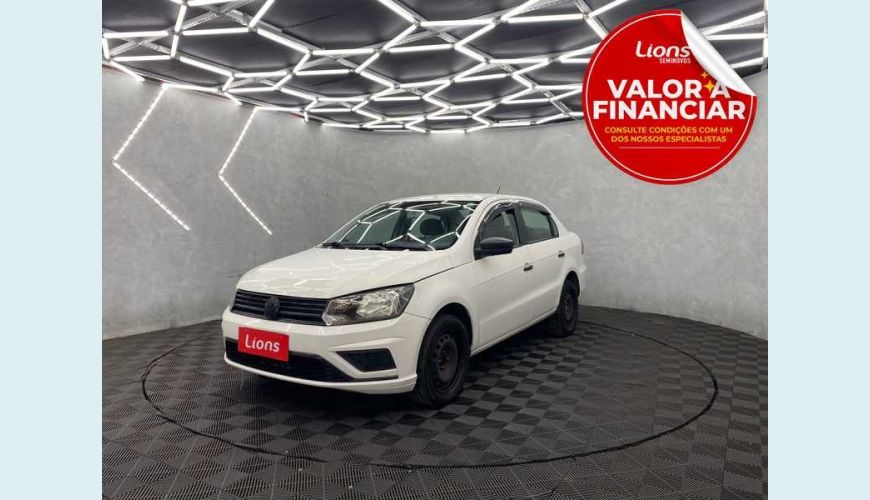 VOLKSWAGEN VOYAGE 1.6 MSI 8V FLEX - BRANCO - 2021 Foto 1 (Grande)