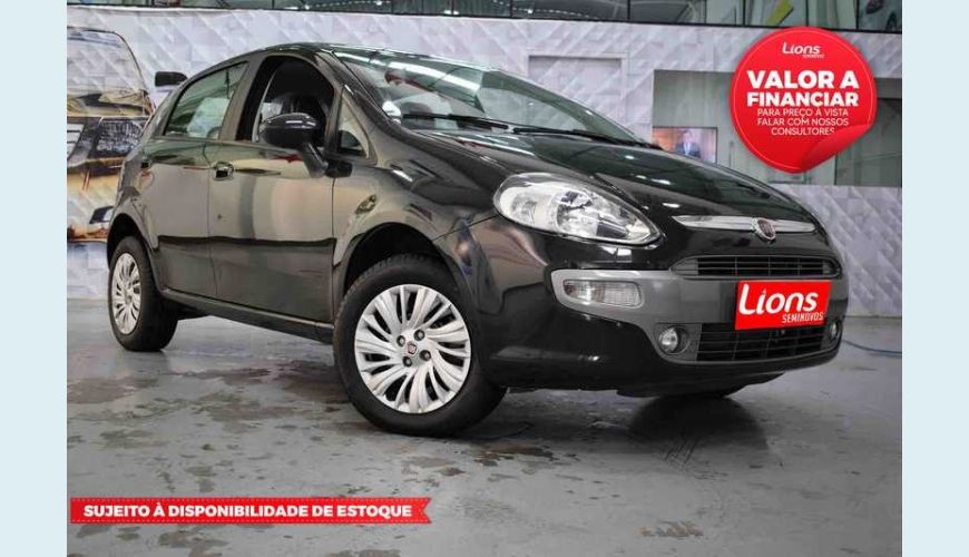 FIAT PUNTO ESSENCE 1.6 16V FLEX - PRETO - 2016 Foto 1 (Grande)