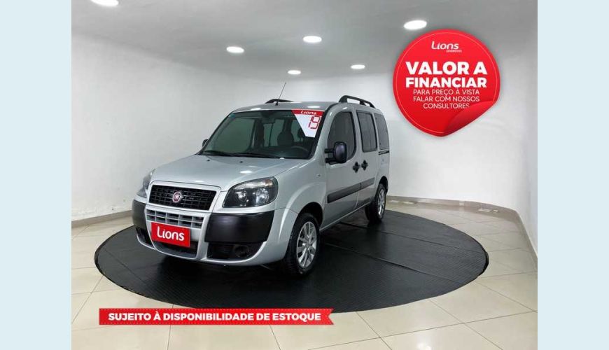 FIAT DOBLO ESSENCE 1.8 5L FLEX - PRATA - 2019 Foto 1 (Grande)