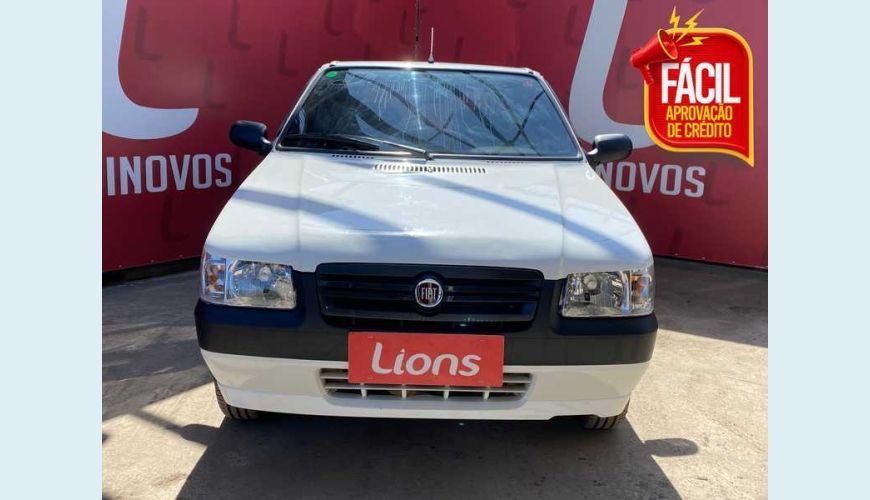 FIAT UNO MILLE FIRE ECONOMY 1.0 FLEX 2P - BRANCO - 2010 Foto 1 (Grande)