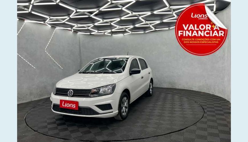 VOLKSWAGEN GOL 1.0 12V FLEX - BRANCO - 2023 Foto 1 (Grande)