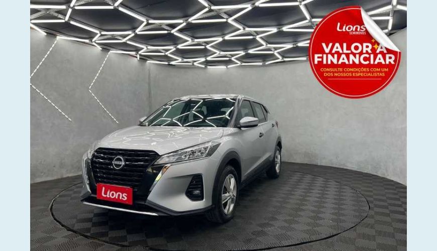 NISSAN KICKS ACTIVE 1.6 FLEX - PRATA - 2024 Foto 1 (Grande)