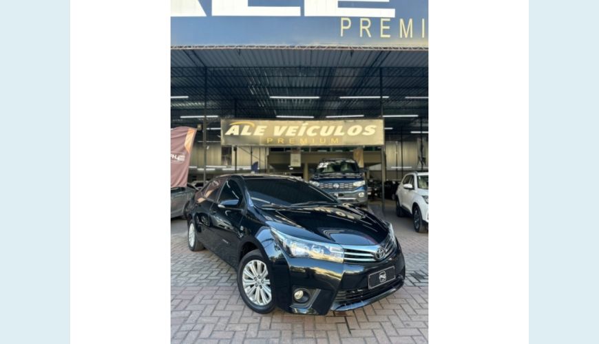 TOYOTA COROLLA - PRETO - 2016 Foto 1 (Grande)