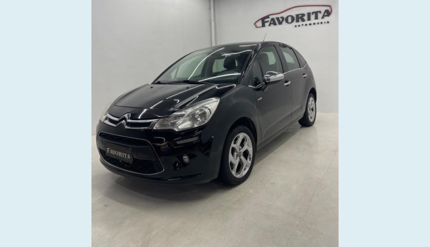 CITROËN C3 120A EXCLUSIV - PRETO - 2014 Foto 1 (Grande)
