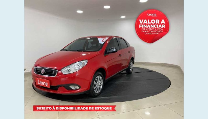 FIAT GRAND SIENA ATTRACTIVE 1.0 FLEX - VERMELHO - 2018 Foto 1 (Grande)